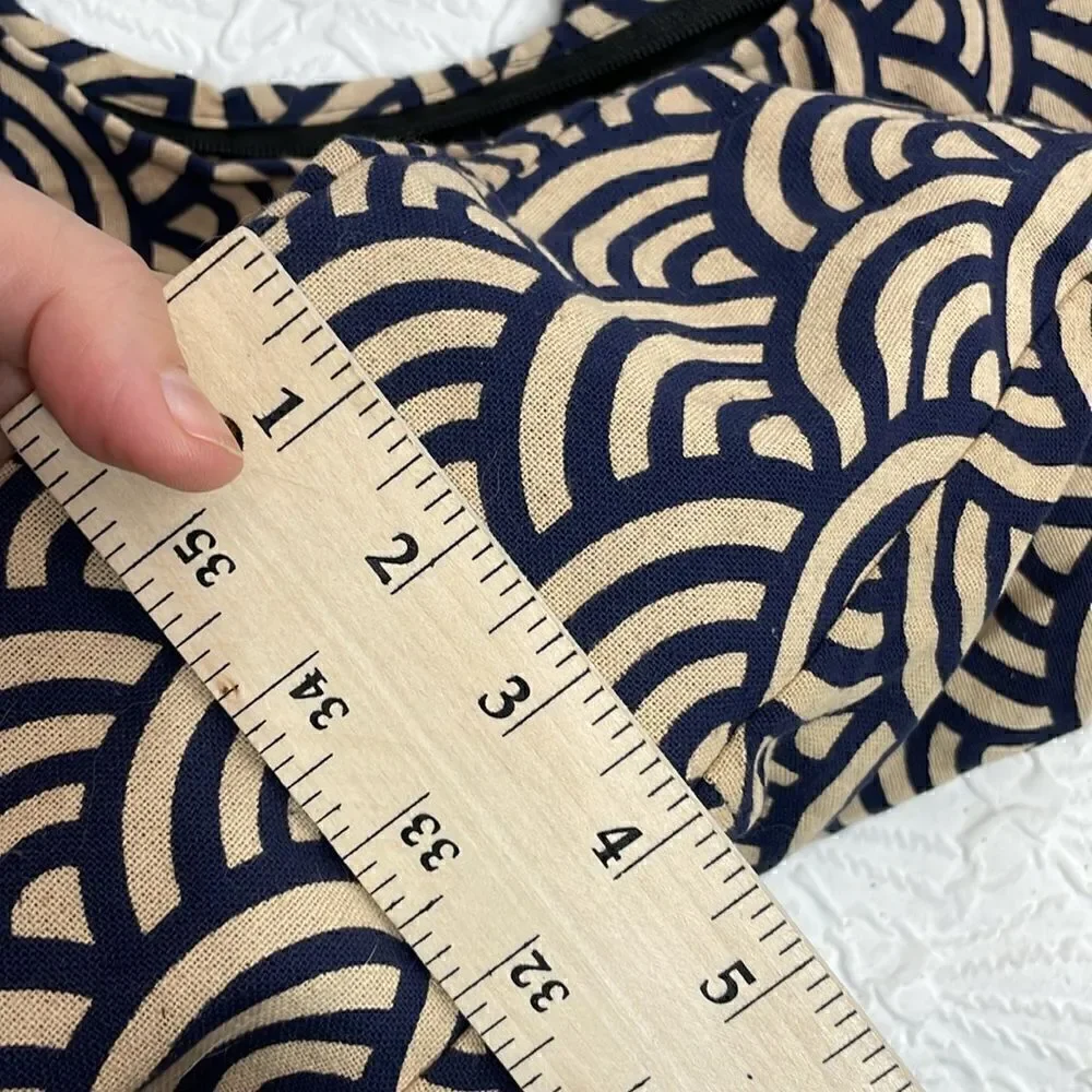 Boho Fabric Paisley Bag Large